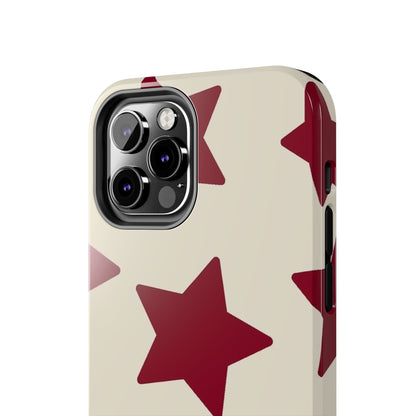 Stellar Red Pattern Phone Case