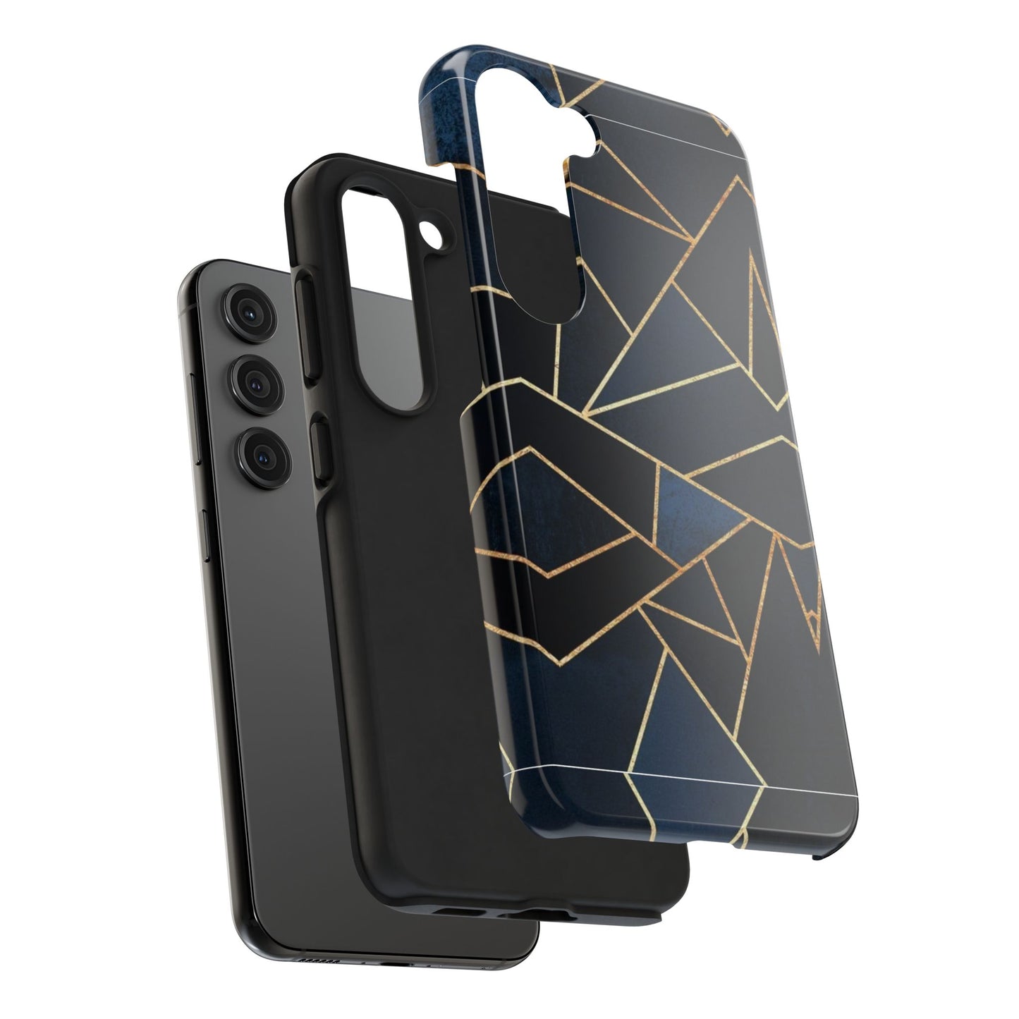 Midnight Geometrics Pattern Phone Case