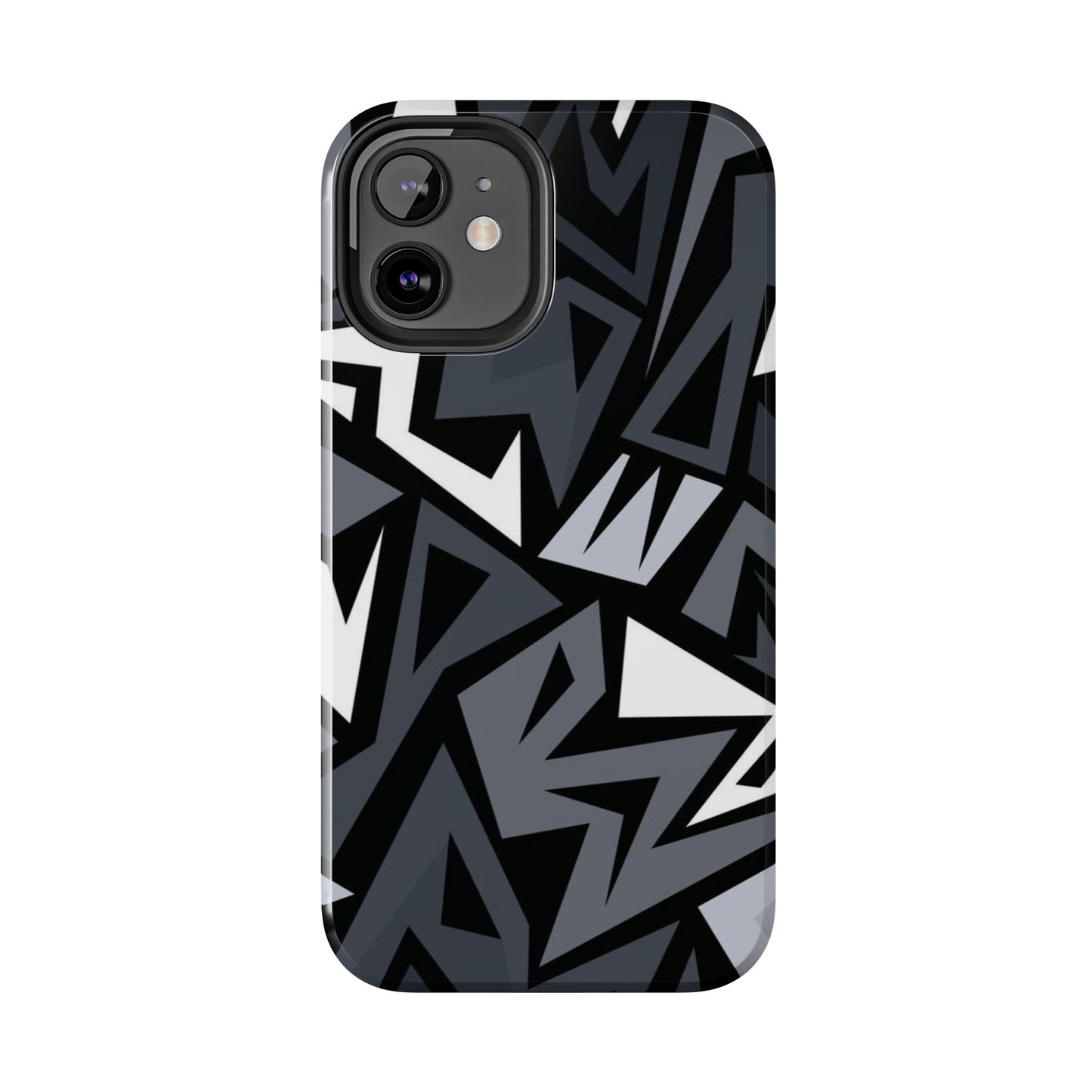 Abstract Black Pattern Phone Case