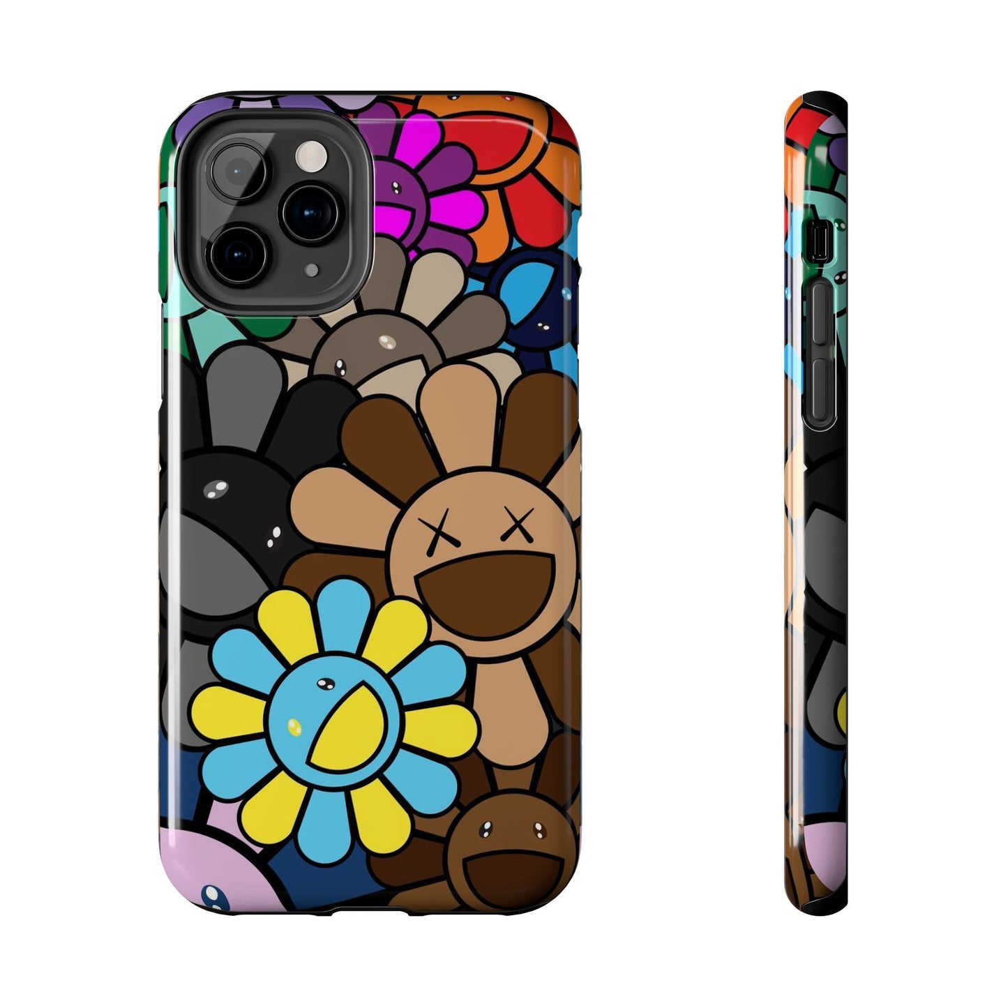 Rainbow Smiles Bloom Pattern Phone Case