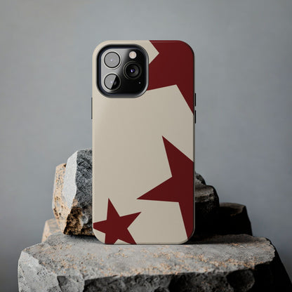 Stellar Red Pattern Phone Case