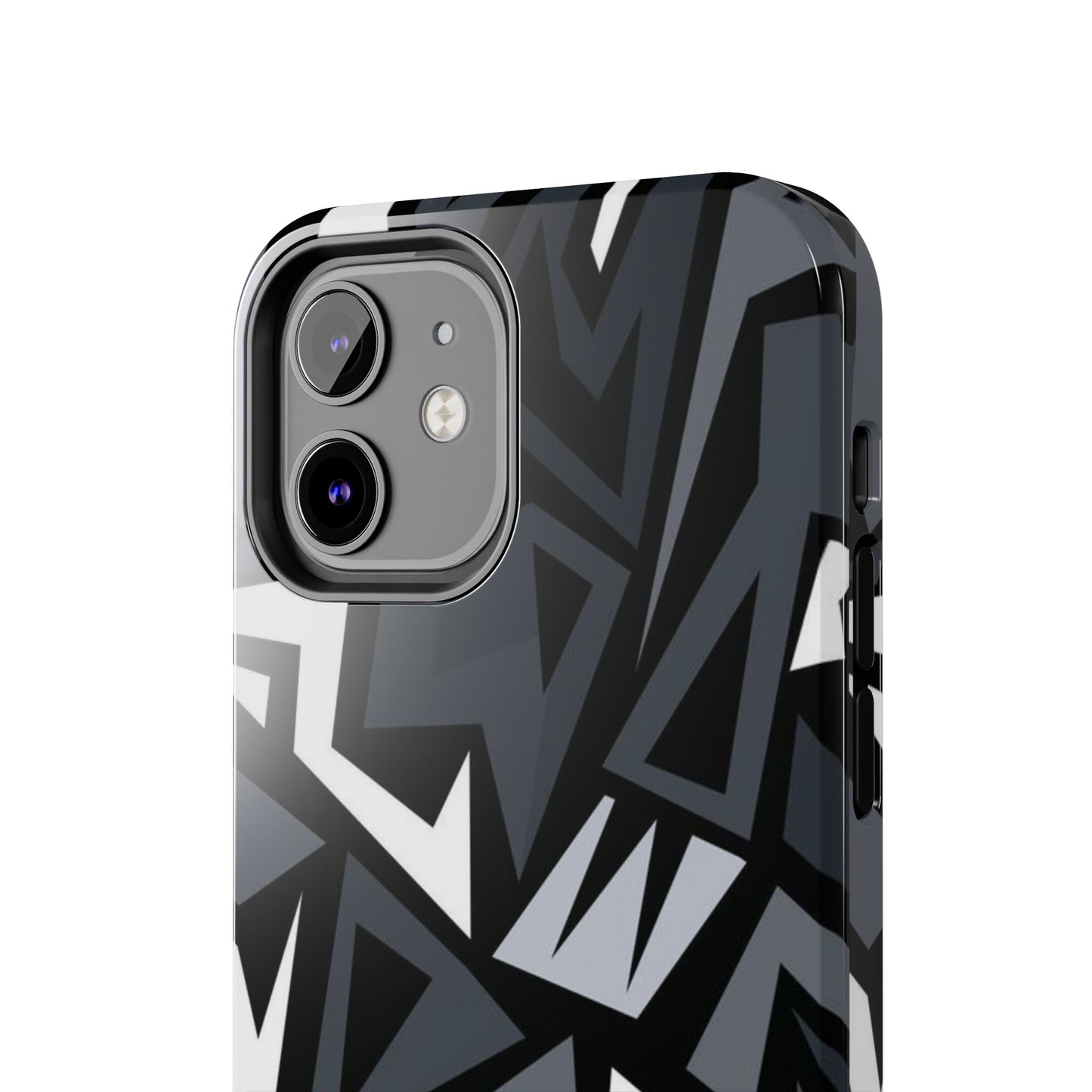 Abstract Black Pattern Phone Case