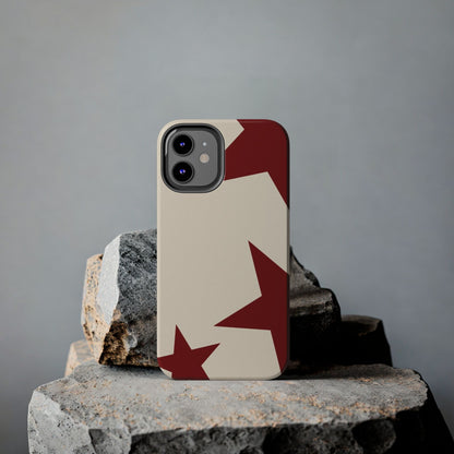 Stellar Red Pattern Phone Case