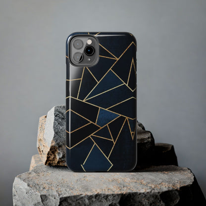 Midnight Geometrics Pattern Phone Case