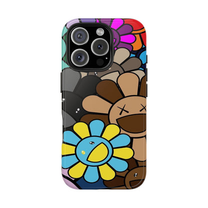 Rainbow Smiles Bloom Pattern Phone Case