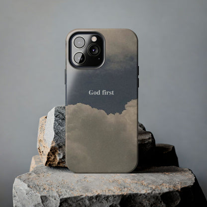 God First Clouds Phone Case