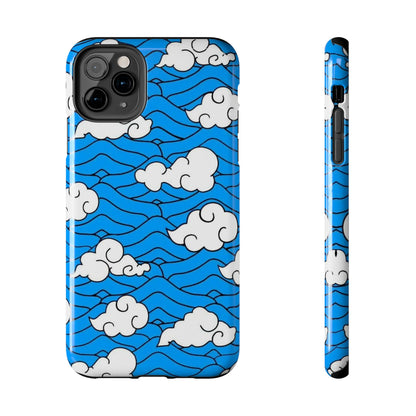 Cartoon Clouds Pattern Phone Case