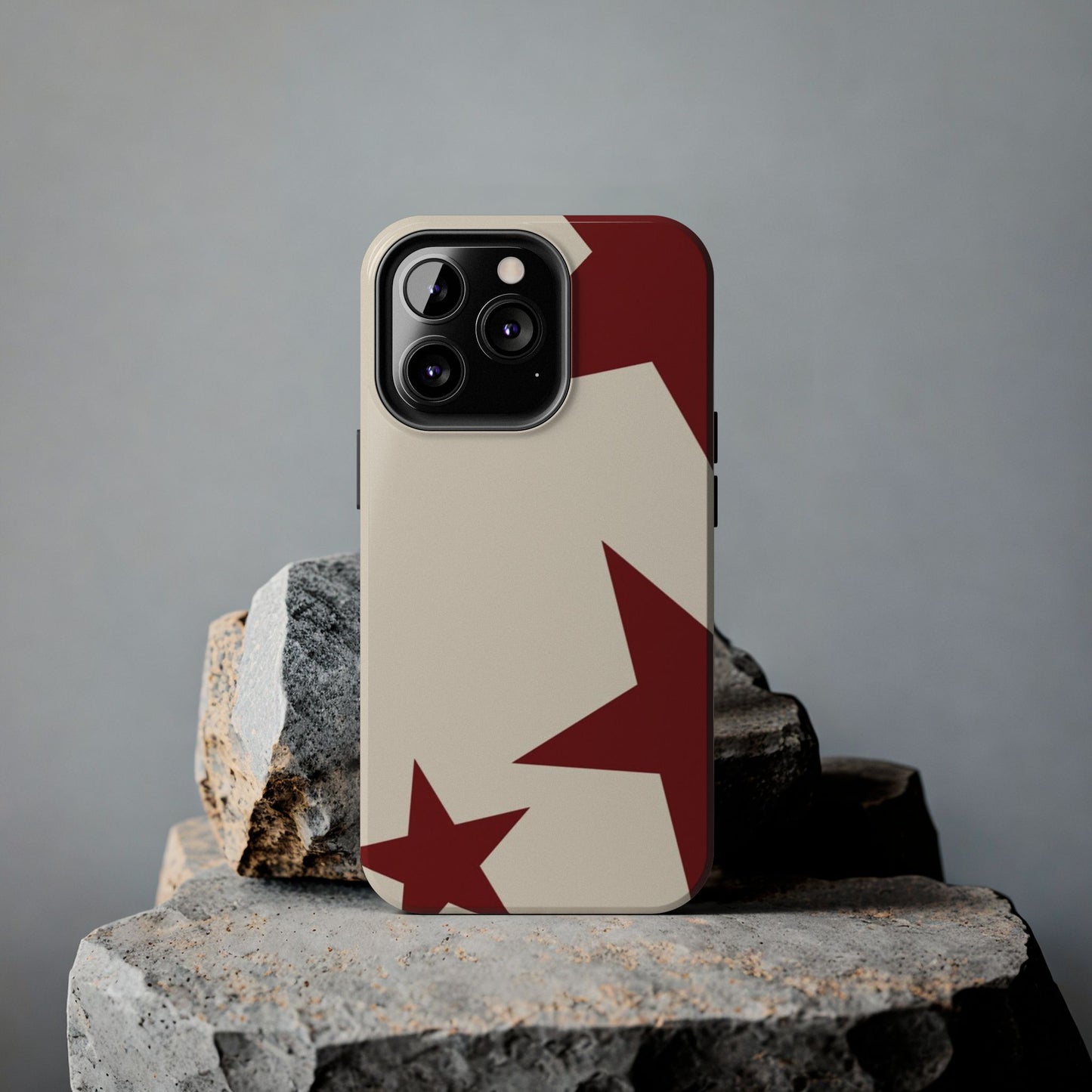 Stellar Red Pattern Phone Case