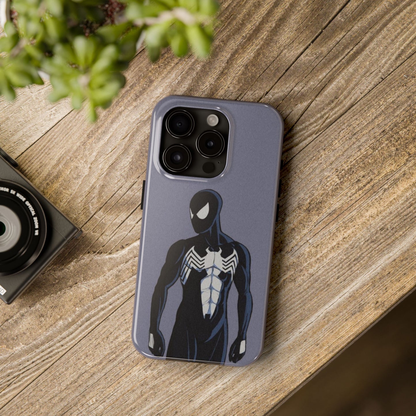 Black Spiderman Phone Cases