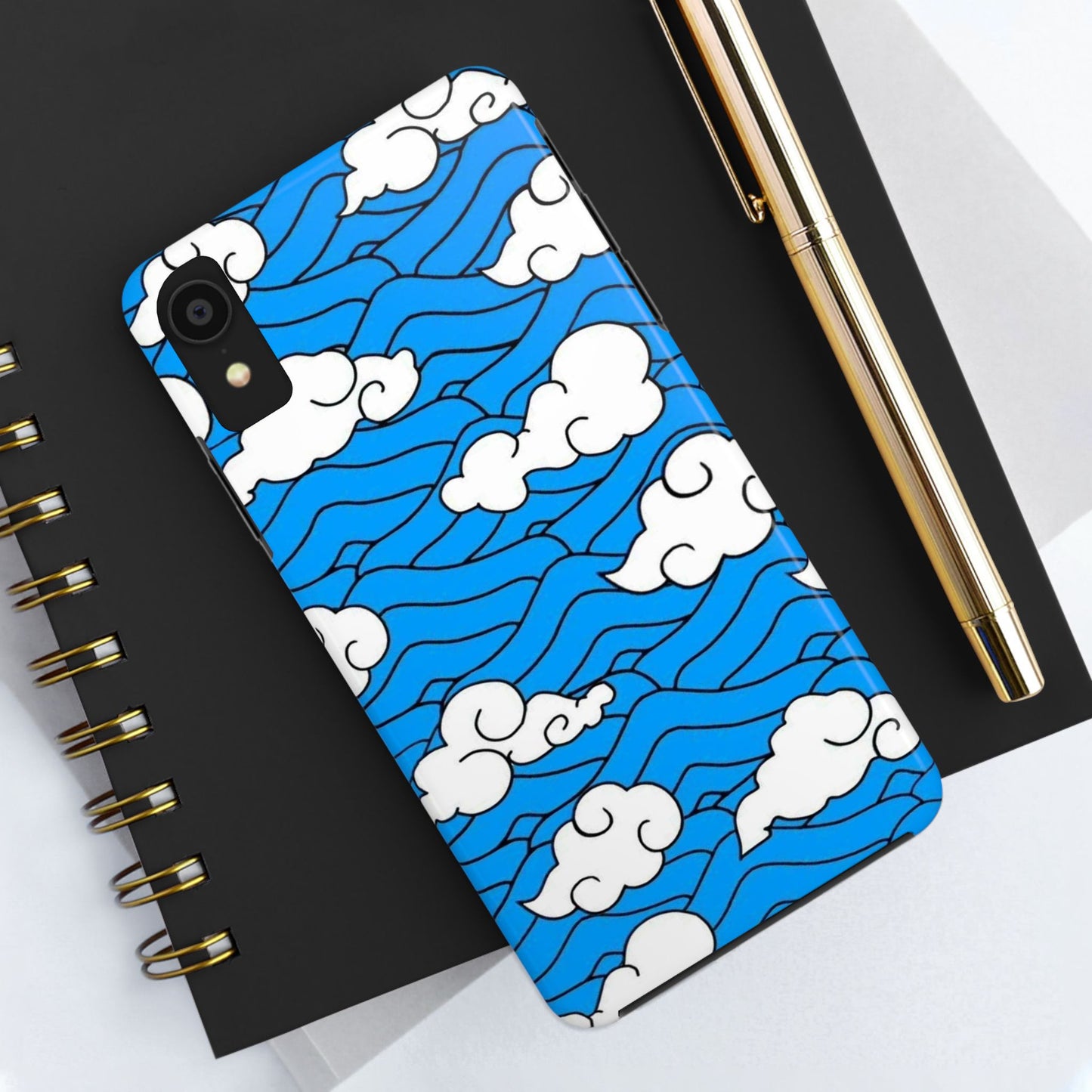 Cartoon Clouds Pattern Phone Case