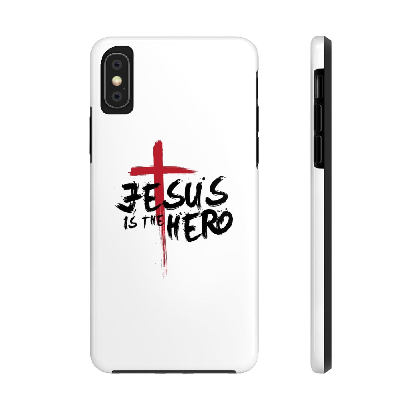 Jesus Is The Hero Phone Case