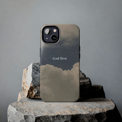 God First Clouds Phone Case