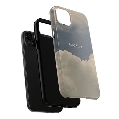 God First Clouds Phone Case