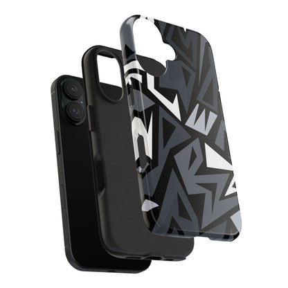 Abstract Black Pattern Phone Case