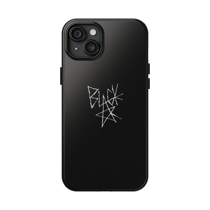 Black Star Phone Case