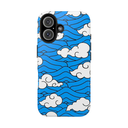 Cartoon Clouds Pattern Phone Case