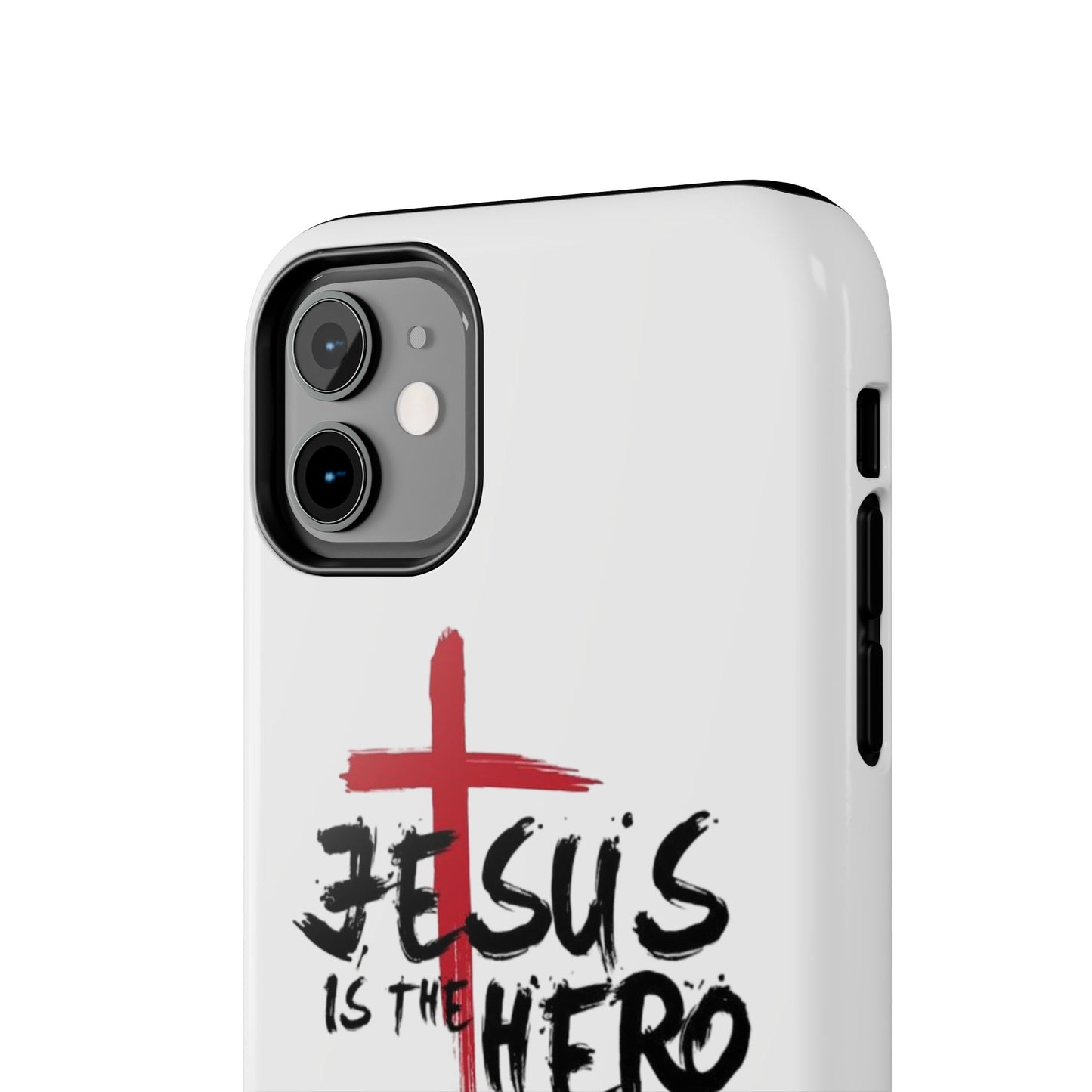 Jesus Is The Hero Phone Case