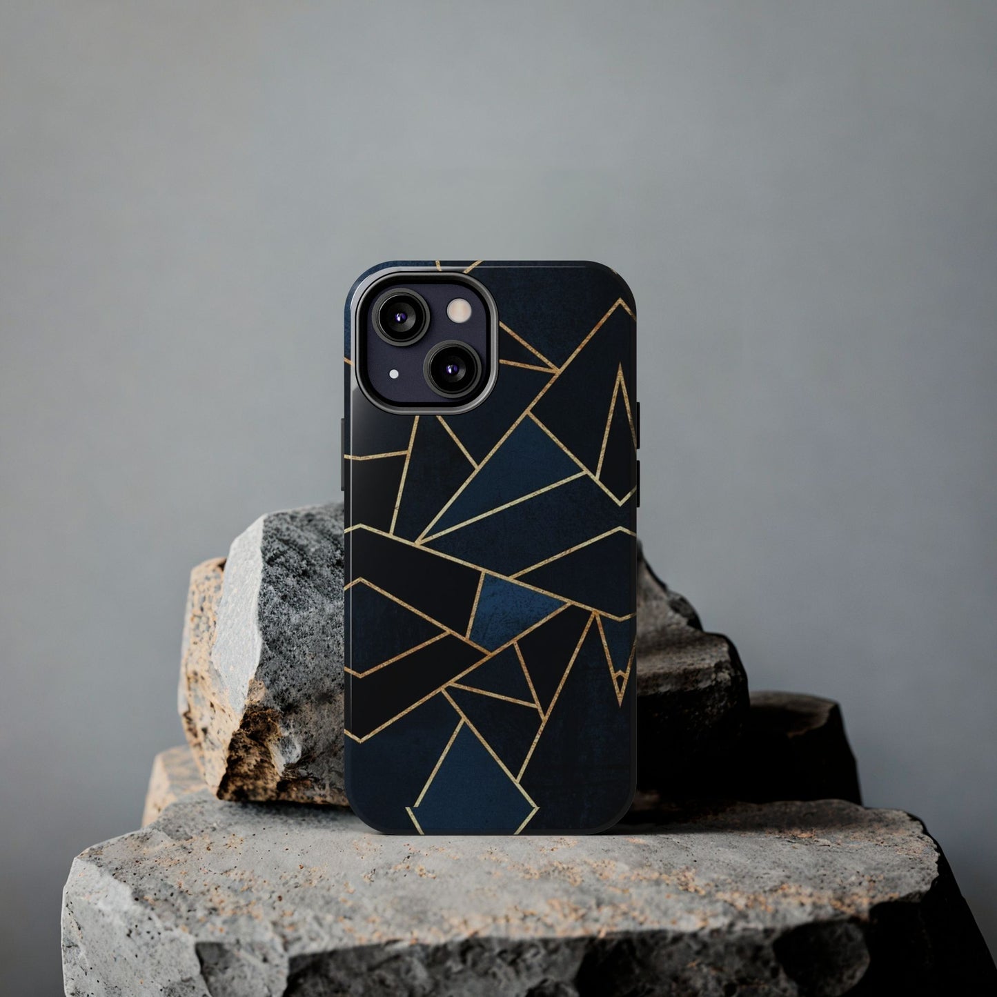 Midnight Geometrics Pattern Phone Case