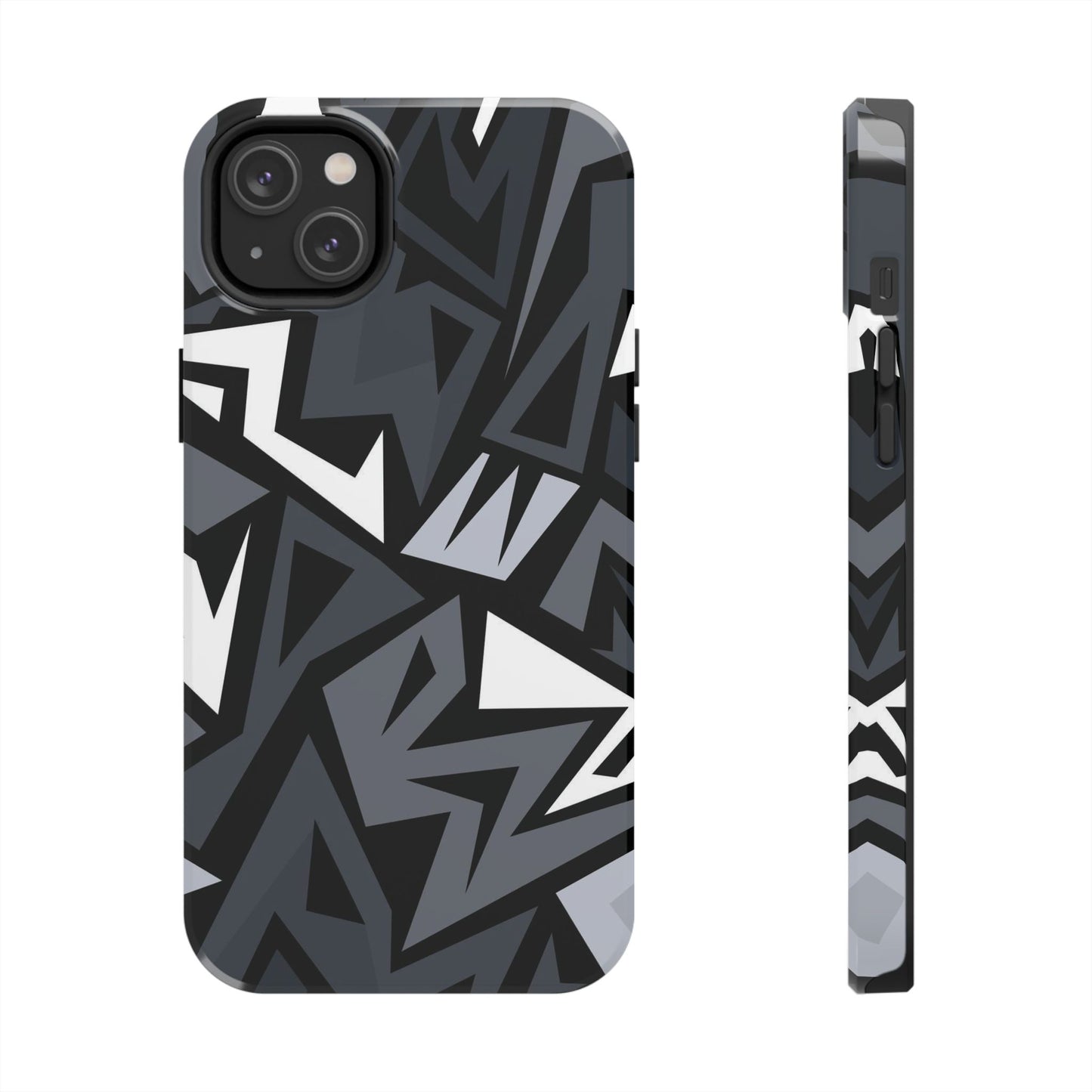 Abstract Black Pattern Phone Case