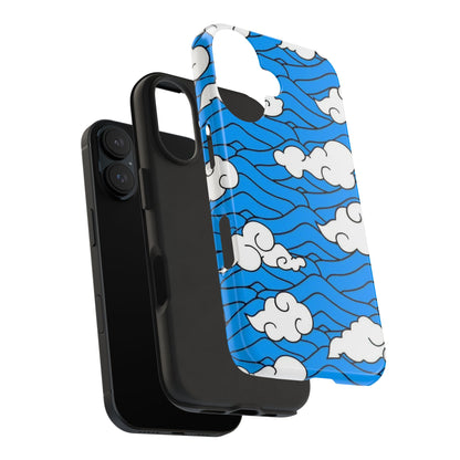Cartoon Clouds Pattern Phone Case