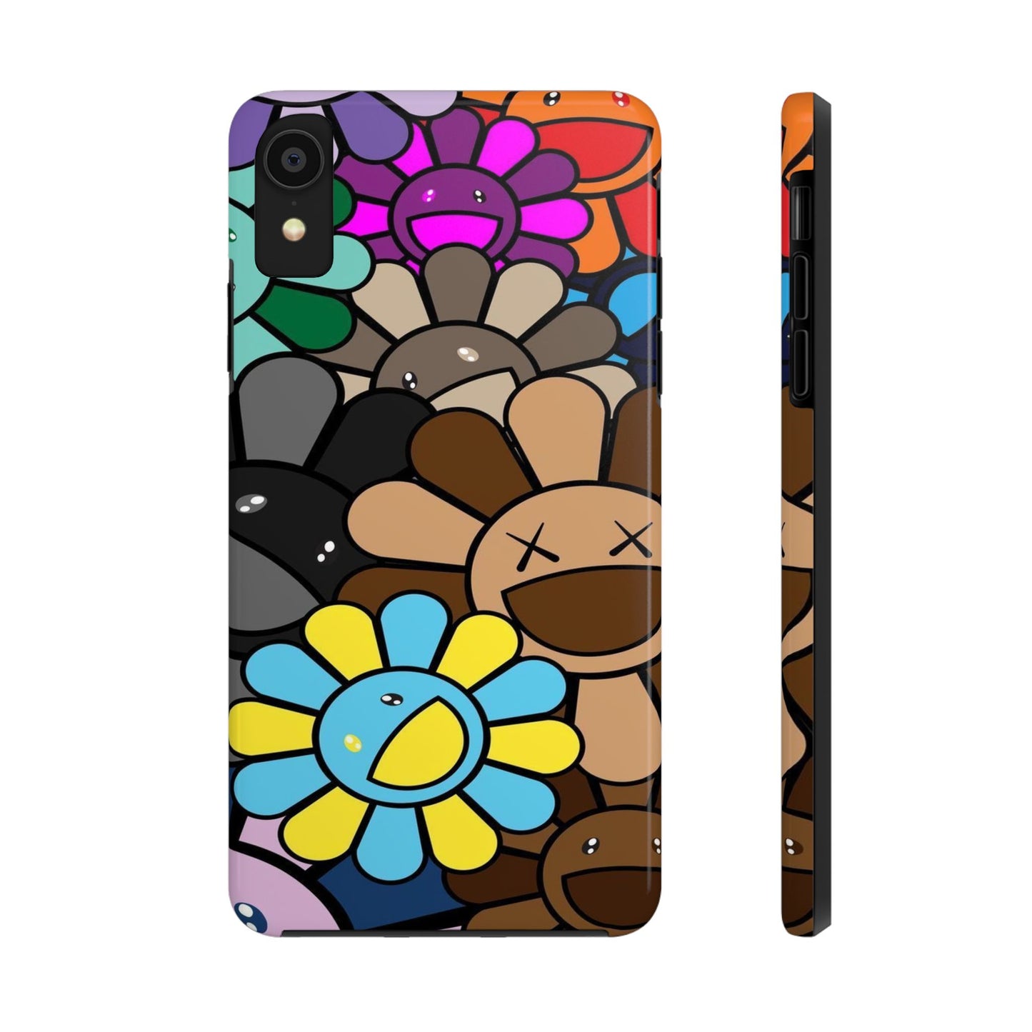 Rainbow Smiles Bloom Pattern Phone Case