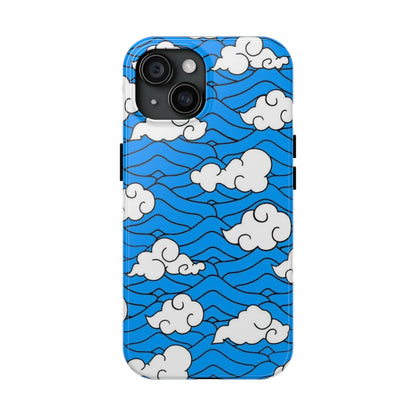 Cartoon Clouds Pattern Phone Case