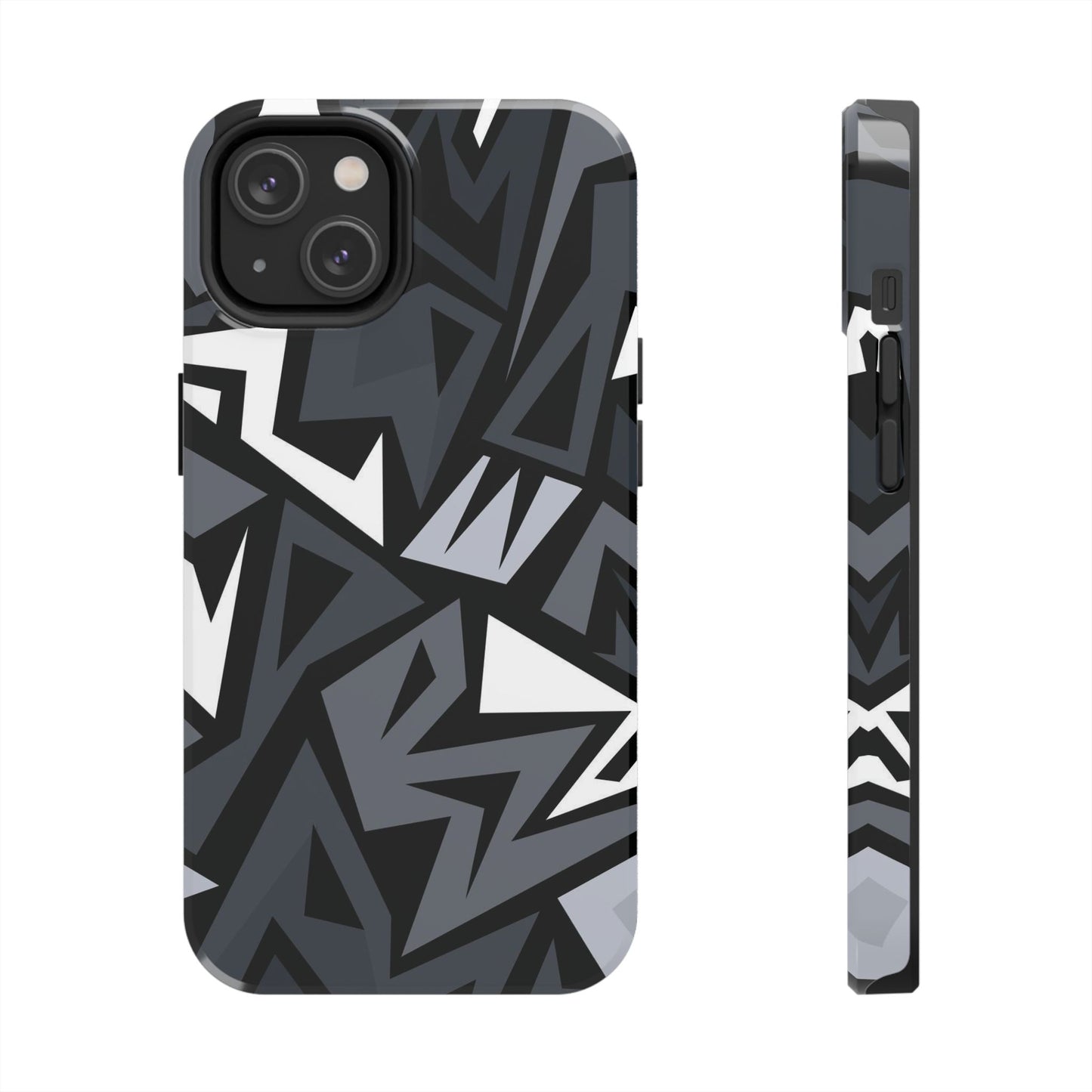Abstract Black Pattern Phone Case