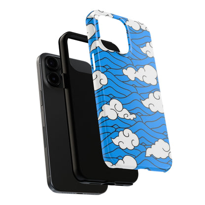 Cartoon Clouds Pattern Phone Case