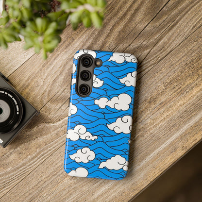 Cartoon Clouds Pattern Phone Case