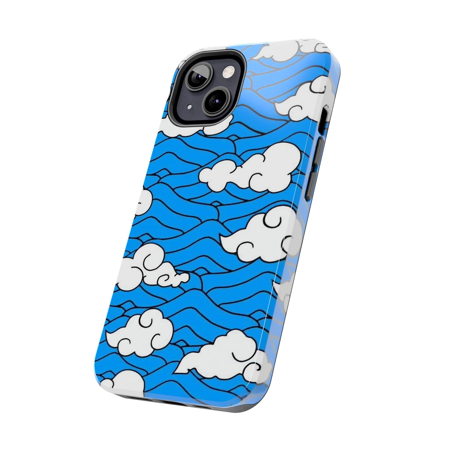 Cartoon Clouds Pattern Phone Case