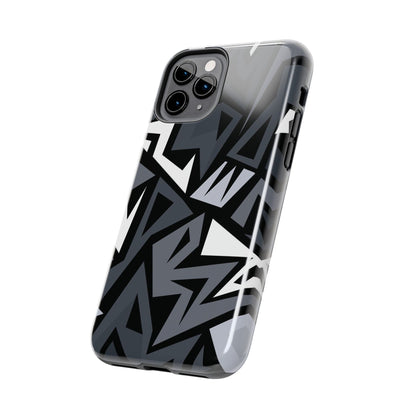 Abstract Black Pattern Phone Case