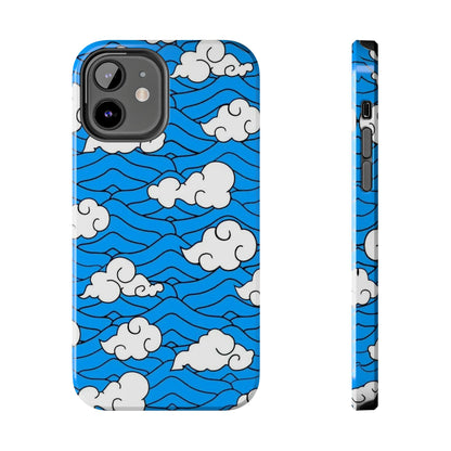 Cartoon Clouds Pattern Phone Case