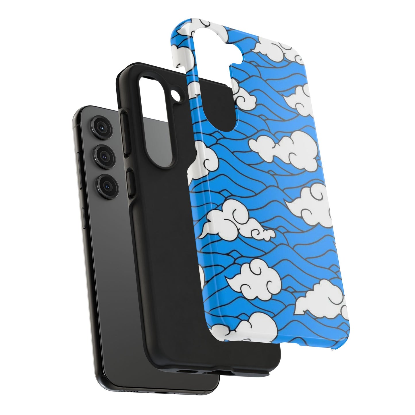 Cartoon Clouds Pattern Phone Case