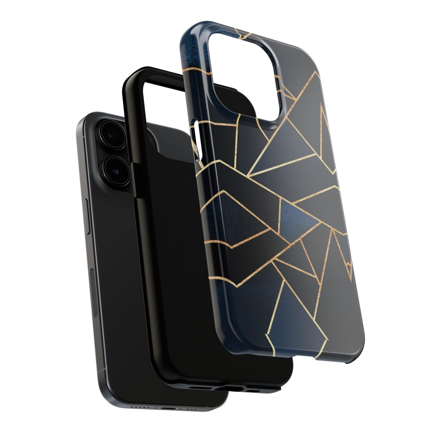 Midnight Geometrics Pattern Phone Case