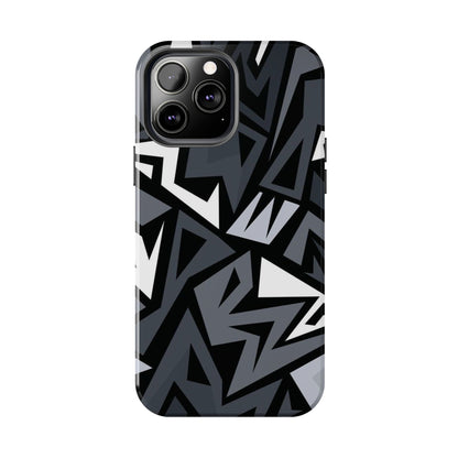 Abstract Black Pattern Phone Case