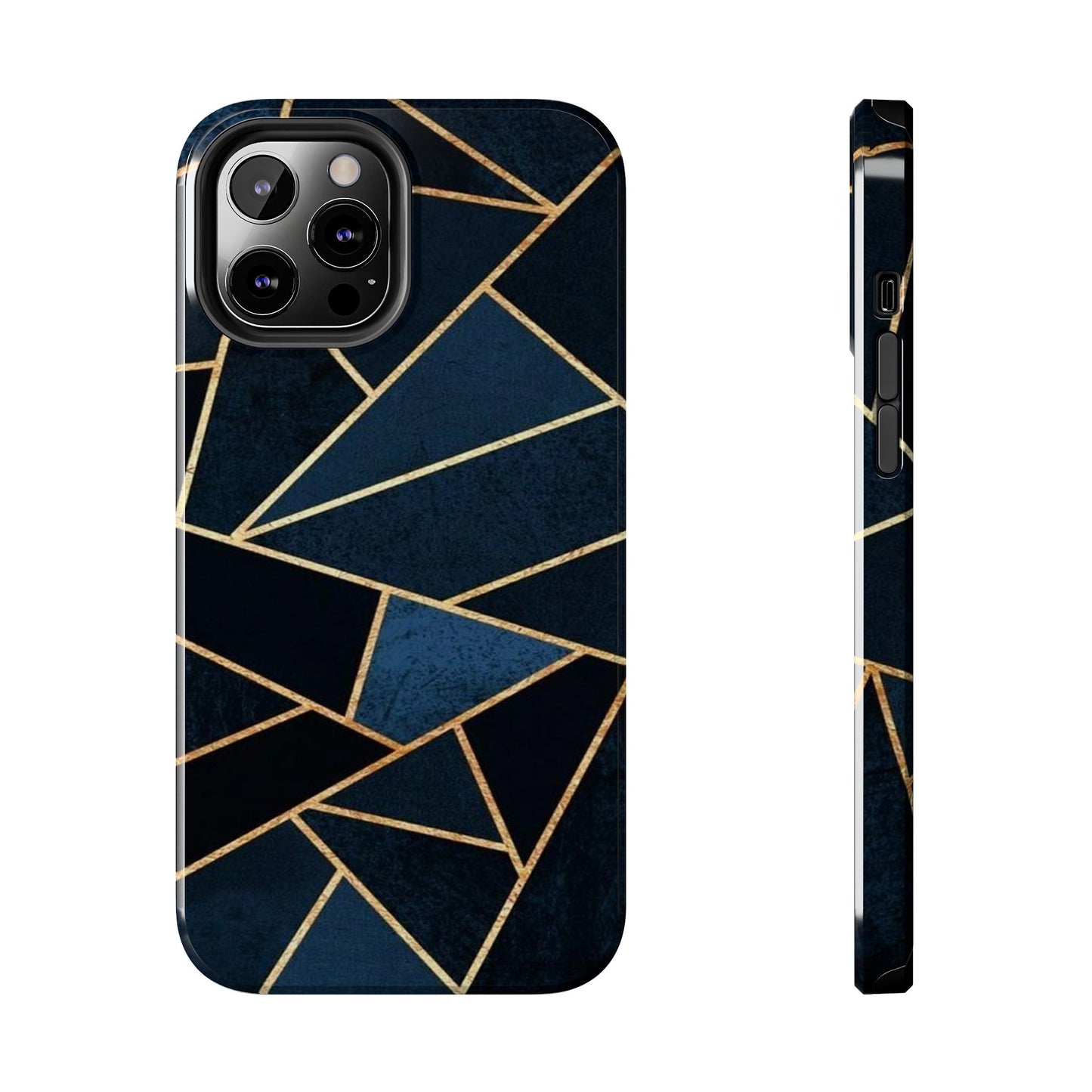 Midnight Geometrics Pattern Phone Case