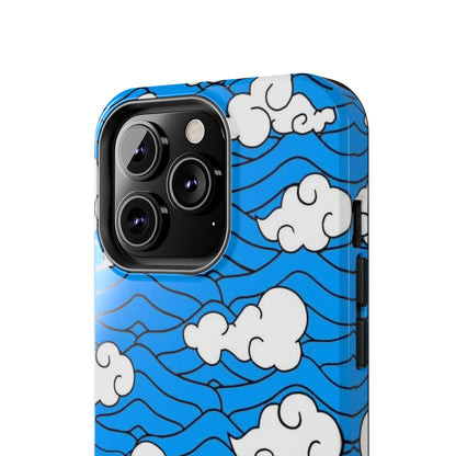 Cartoon Clouds Pattern Phone Case