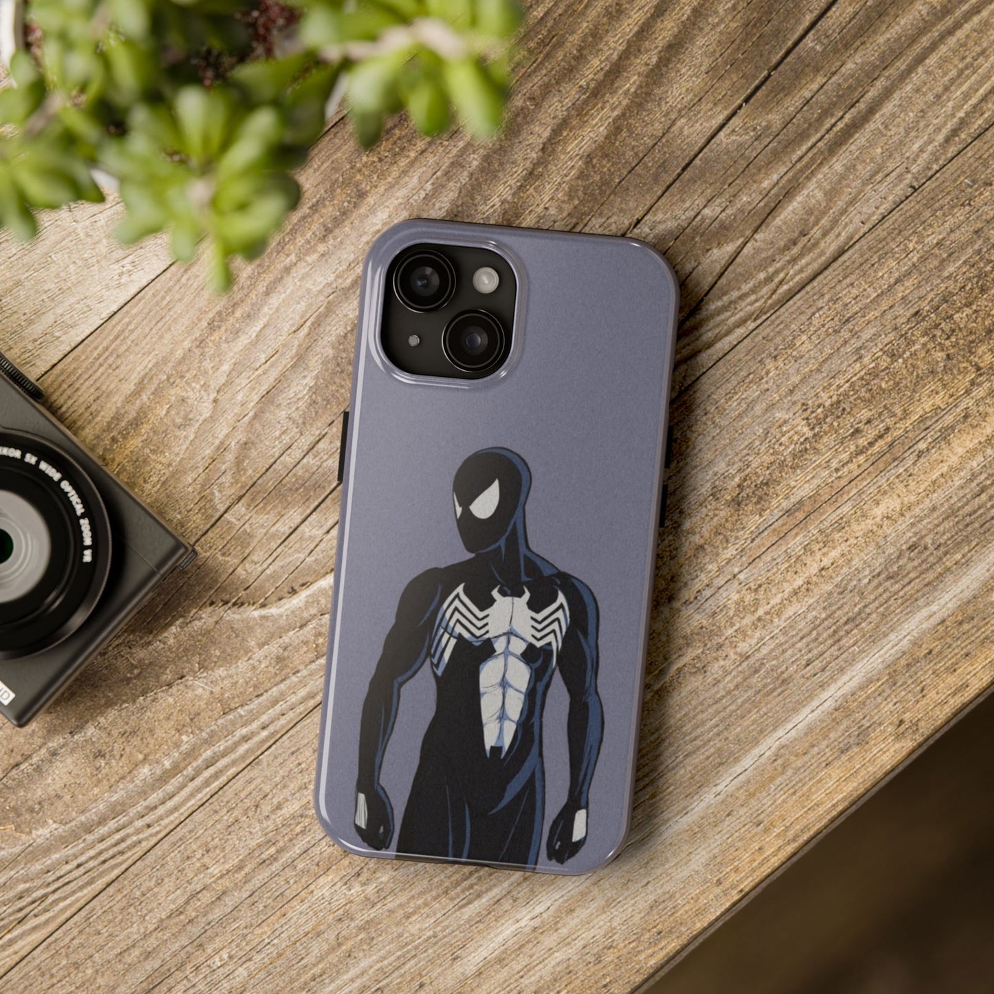 Black Spiderman Phone Cases