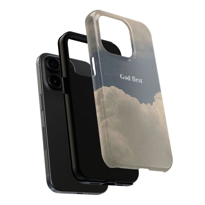 God First Clouds Phone Case