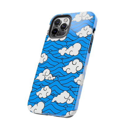 Cartoon Clouds Pattern Phone Case