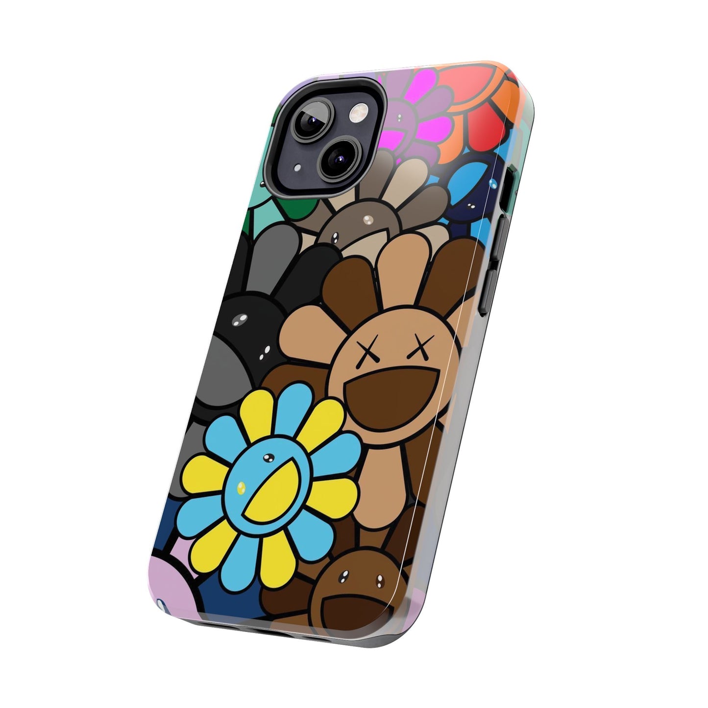 Rainbow Smiles Bloom Pattern Phone Case