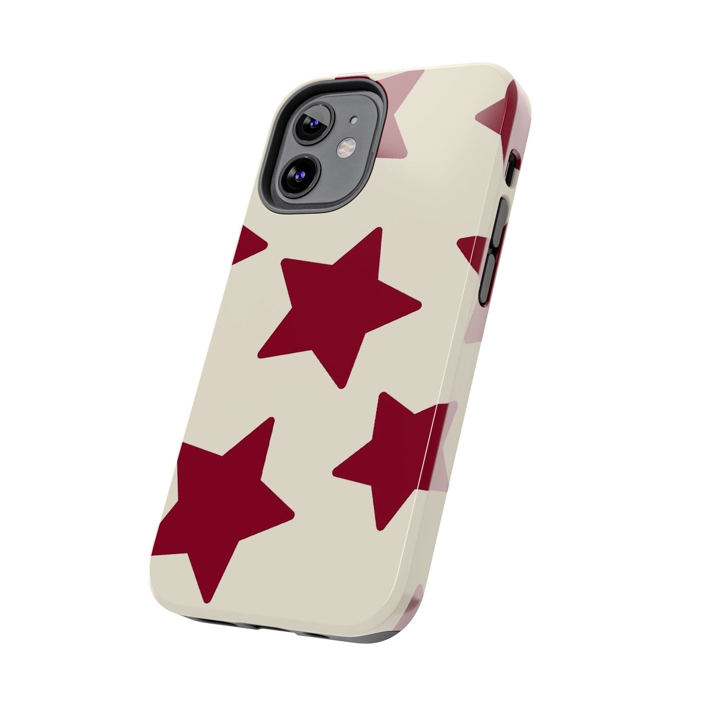 Stellar Red Pattern Phone Case