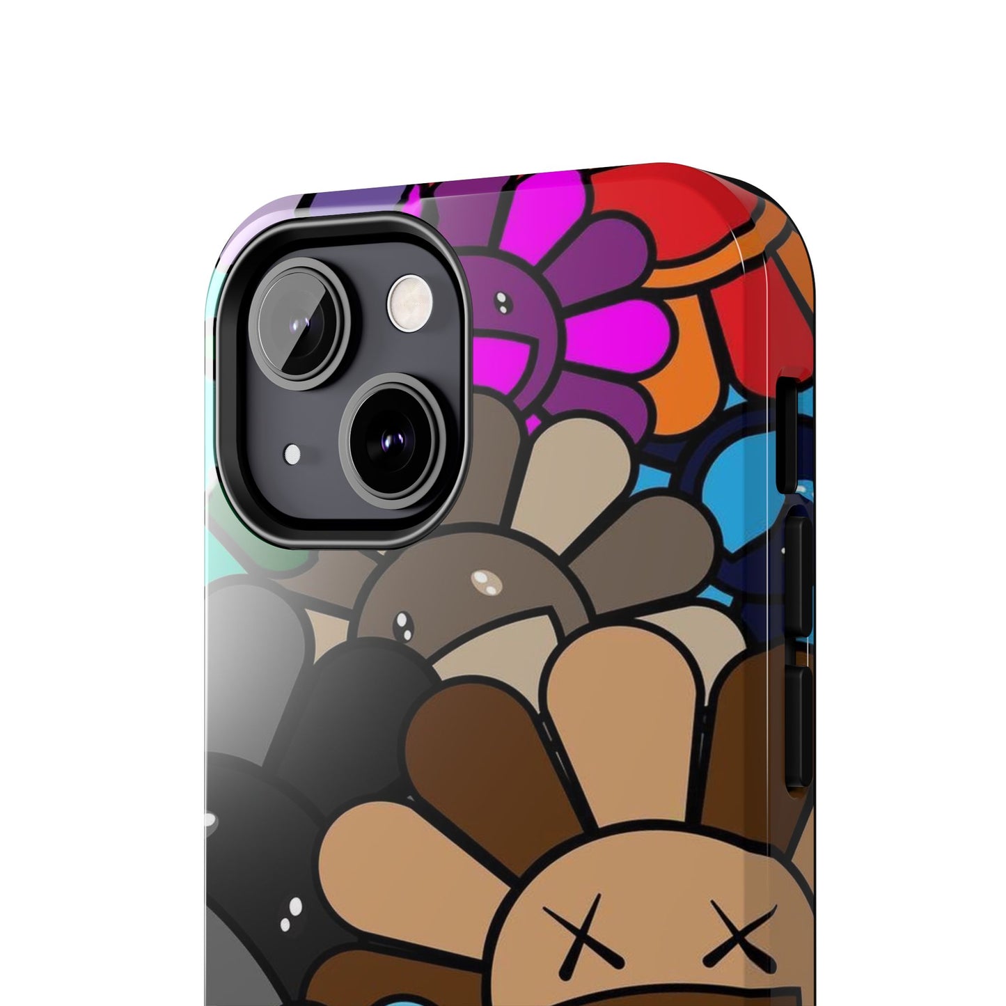 Rainbow Smiles Bloom Pattern Phone Case