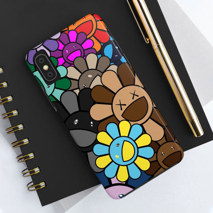 Rainbow Smiles Bloom Pattern Phone Case