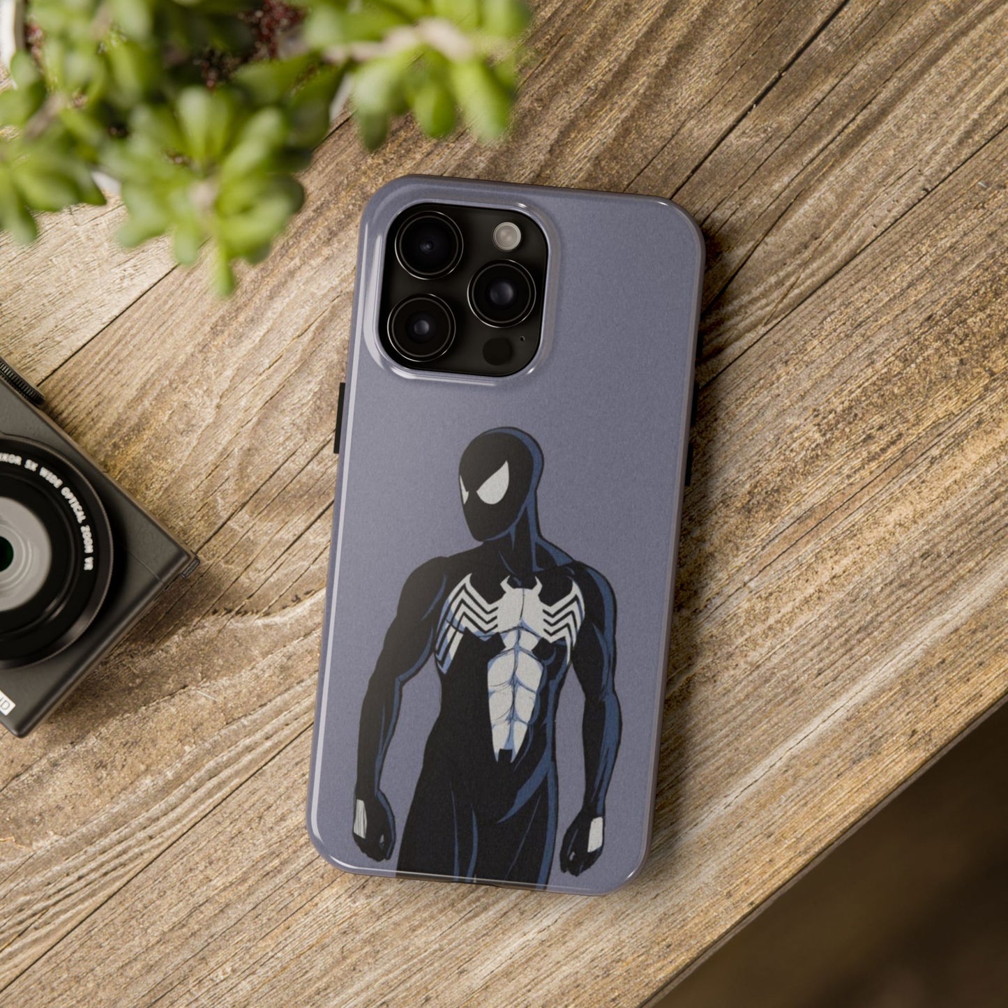 Black Spiderman Phone Cases