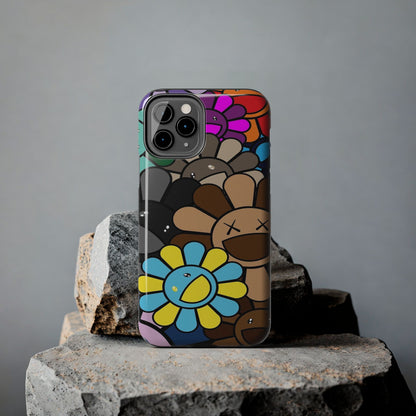 Rainbow Smiles Bloom Pattern Phone Case