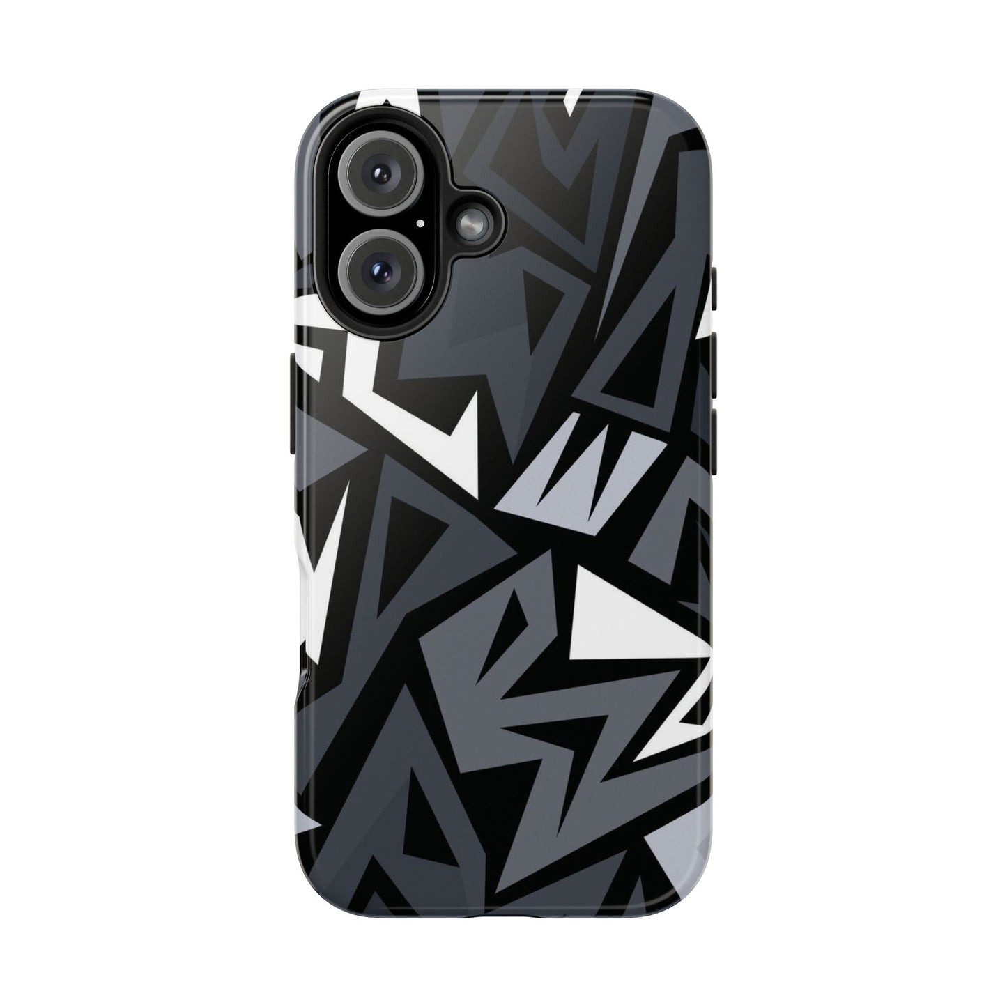 Abstract Black Pattern Phone Case