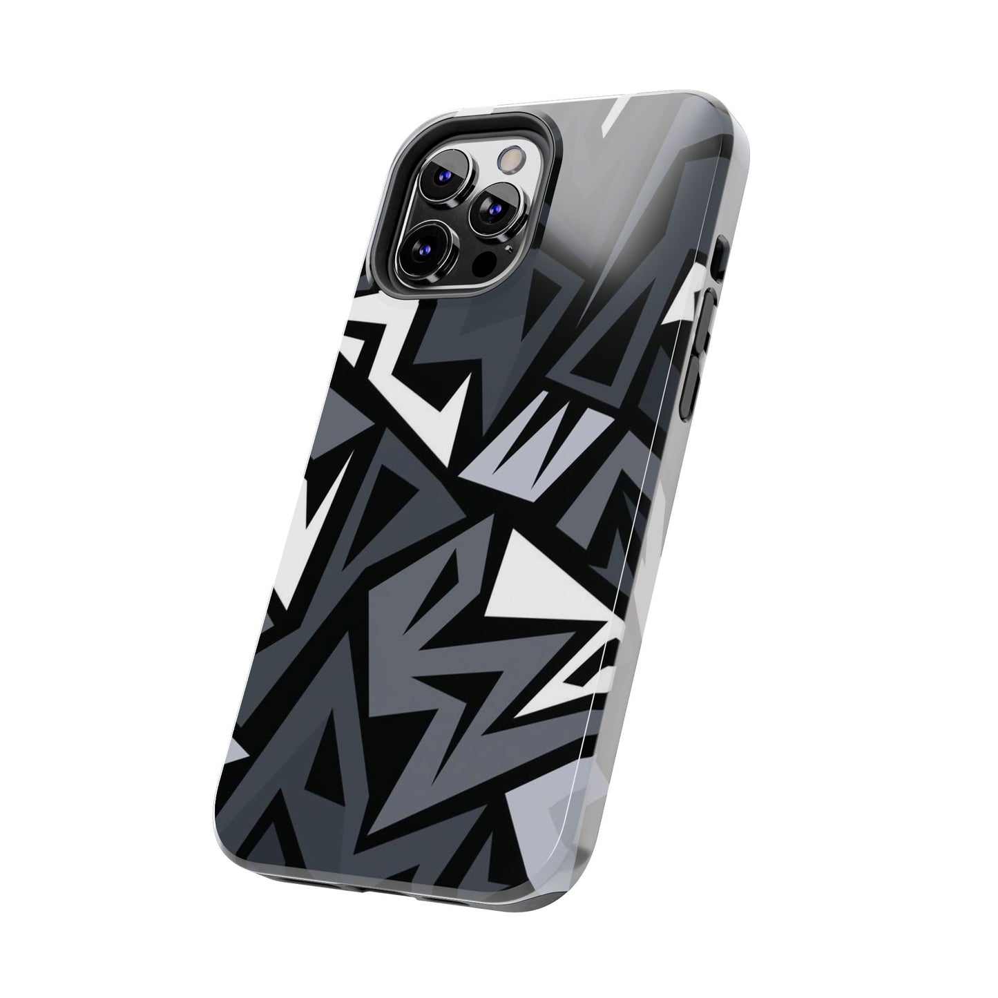 Abstract Black Pattern Phone Case