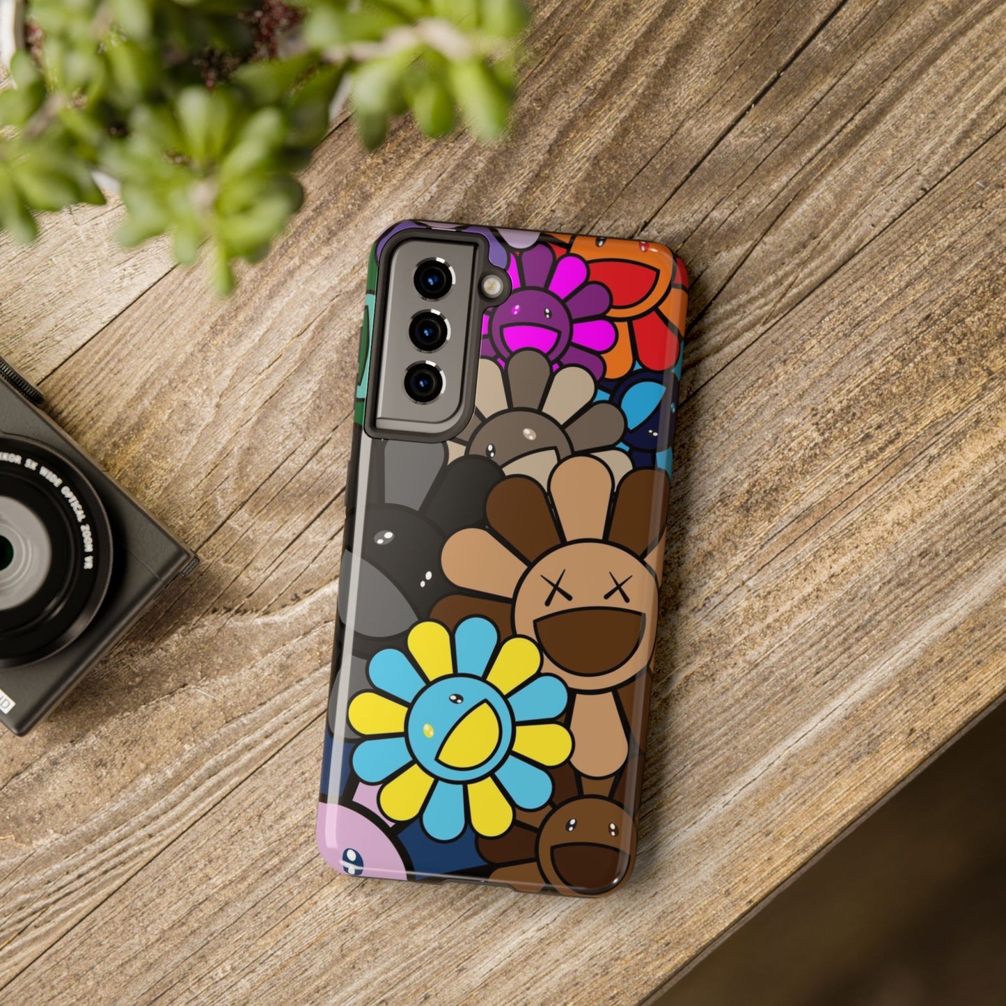 Rainbow Smiles Bloom Pattern Phone Case