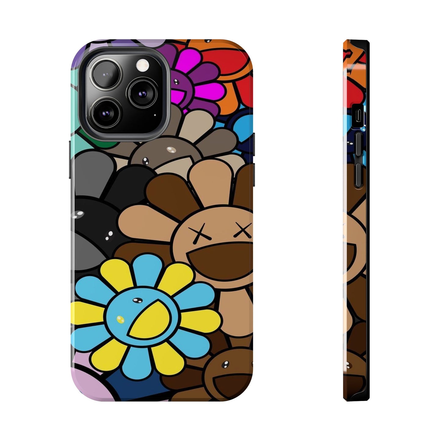 Rainbow Smiles Bloom Pattern Phone Case